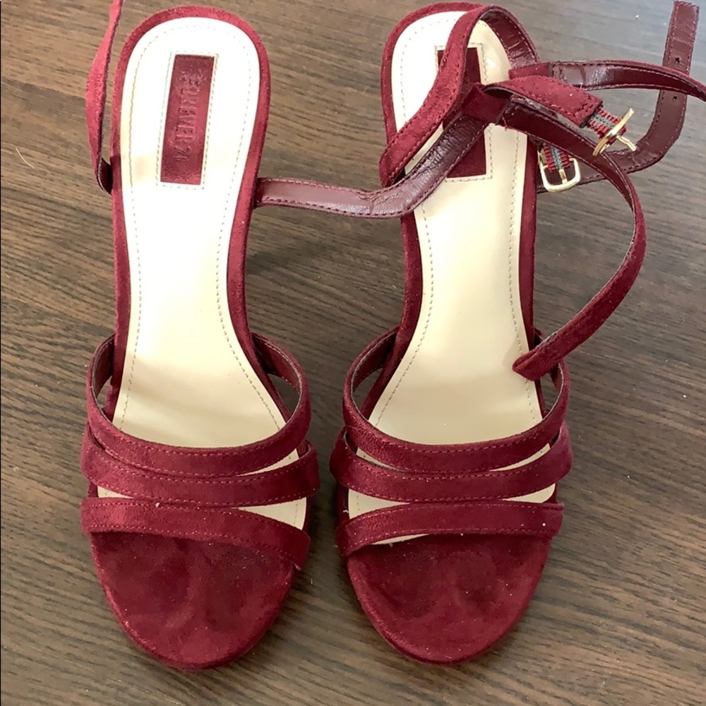 Burgundy Heels
